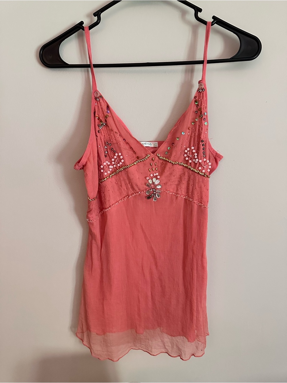Y2K Beaded Tank